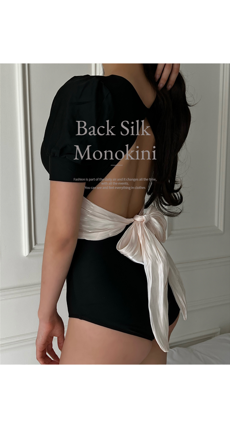 Back Silk Monokini